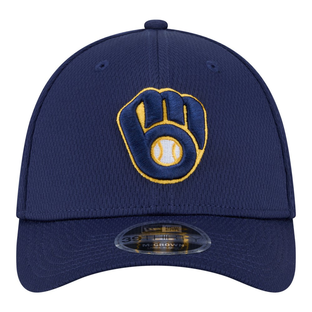 Milwaukee Brewers Dash 39THIRTY Flex Hat Navy | New Era