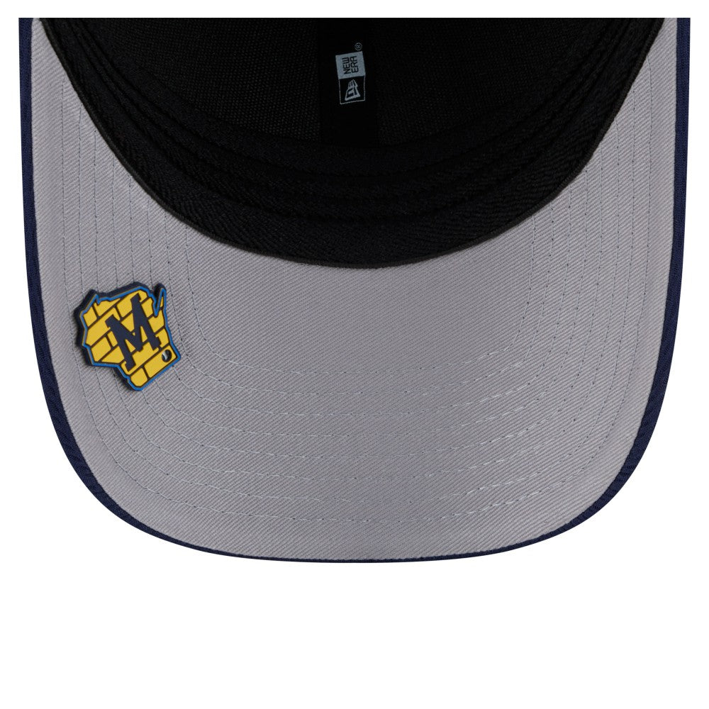Milwaukee Brewers Dash 39THIRTY Flex Hat Navy | New Era