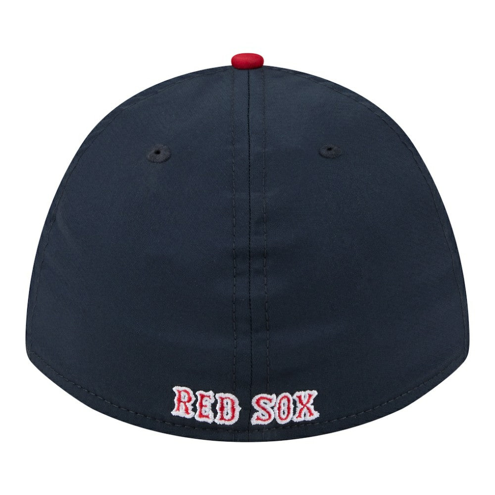Boston Red Sox Rope M-Crown A-Frame 39THIRTY Flex Hat Navy/Red | New Era