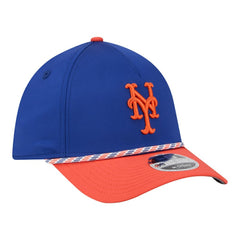 New York Mets Rope M-Crown A-Frame 39THIRTY Flex Hat Royal/Orange | New Era