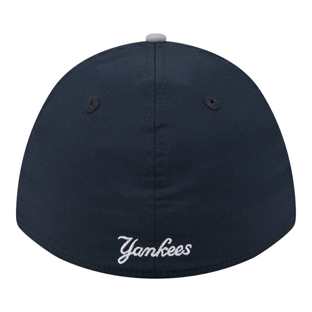 New York Yankees Rope M-Crown A-Frame 39THIRTY Flex Hat Navy/Gray | New Era