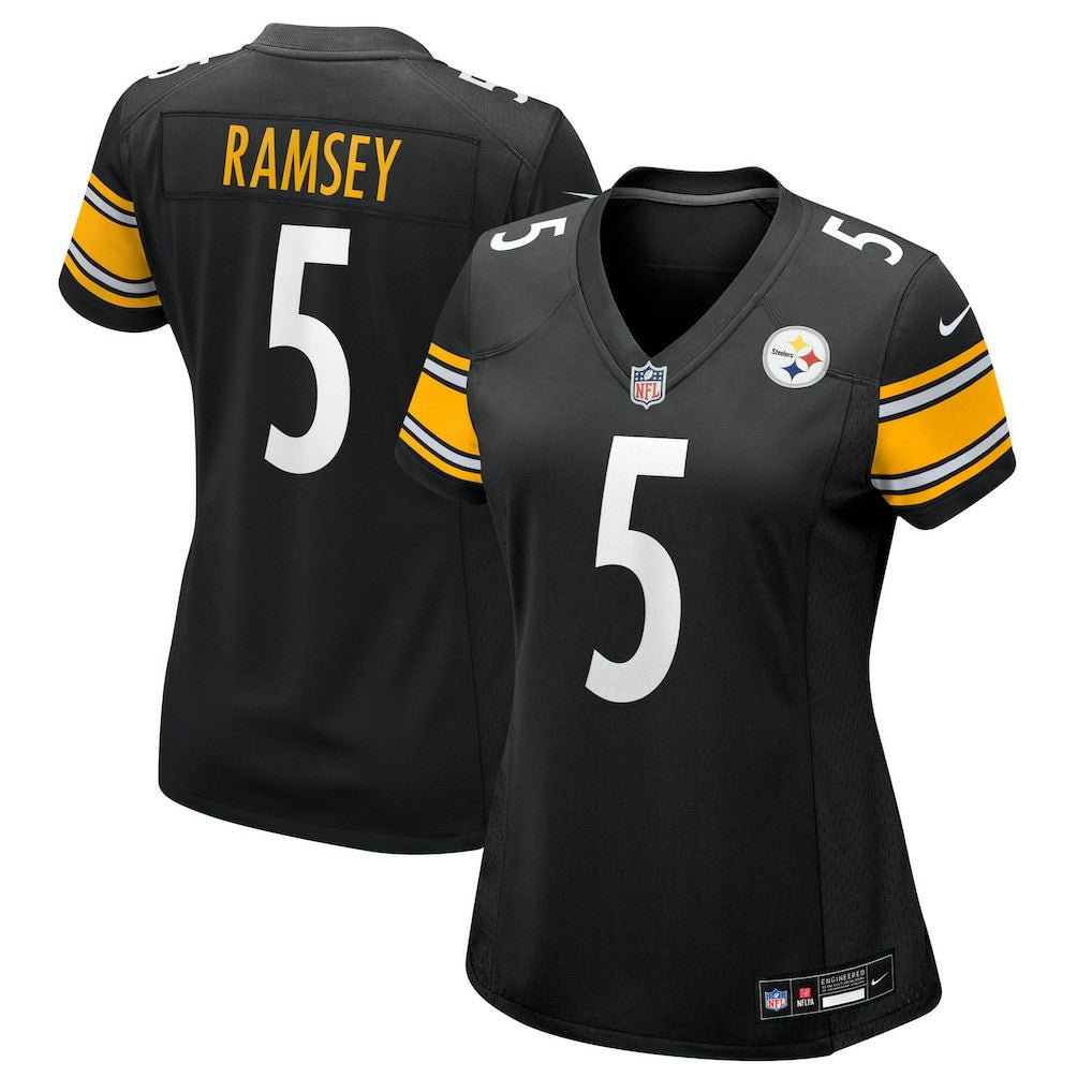 Jalen Ramsey Pittsburgh Steelers Women's Team Game Jersey - Black