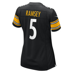 Jalen Ramsey Pittsburgh Steelers Women's Team Game Jersey - Black
