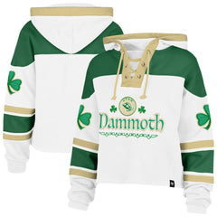 Utah Mammoth '47 Women's McLucky Cropped Lacer Hoodie White