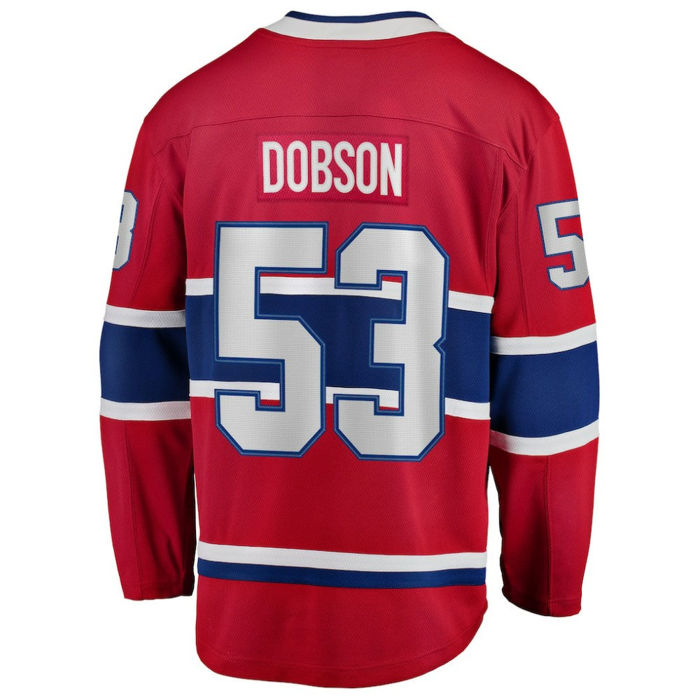 Noah Dobson Montreal Canadiens Fanatics Home Breakaway Jersey Red