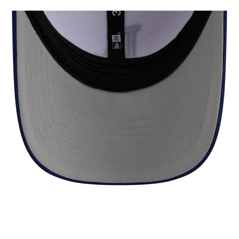 Los Angeles Dodgers Youth Baseball 39THIRTY M-Crown Flex Hat White/Royal | New Era