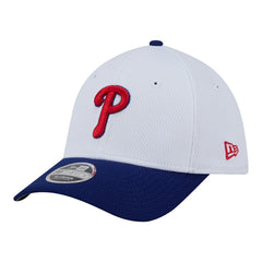 Philadelphia Phillies Youth Baseball 39THIRTY M-Crown Flex Hat White/Red | New Era