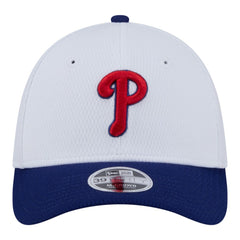 Philadelphia Phillies Youth Baseball 39THIRTY M-Crown Flex Hat White/Red | New Era