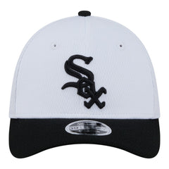 Chicago White Sox Youth Baseball 39THIRTY M-Crown Flex Hat White/Black | New Era