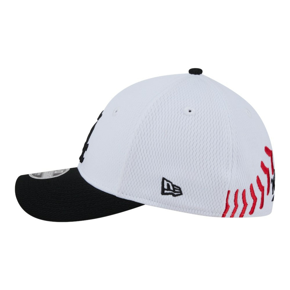 Chicago White Sox Youth Baseball 39THIRTY M-Crown Flex Hat White/Black | New Era