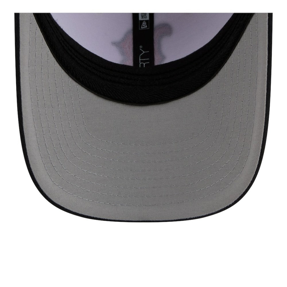 Boston Red Sox Youth Baseball 39THIRTY M-Crown Flex Hat White/Navy | New Era