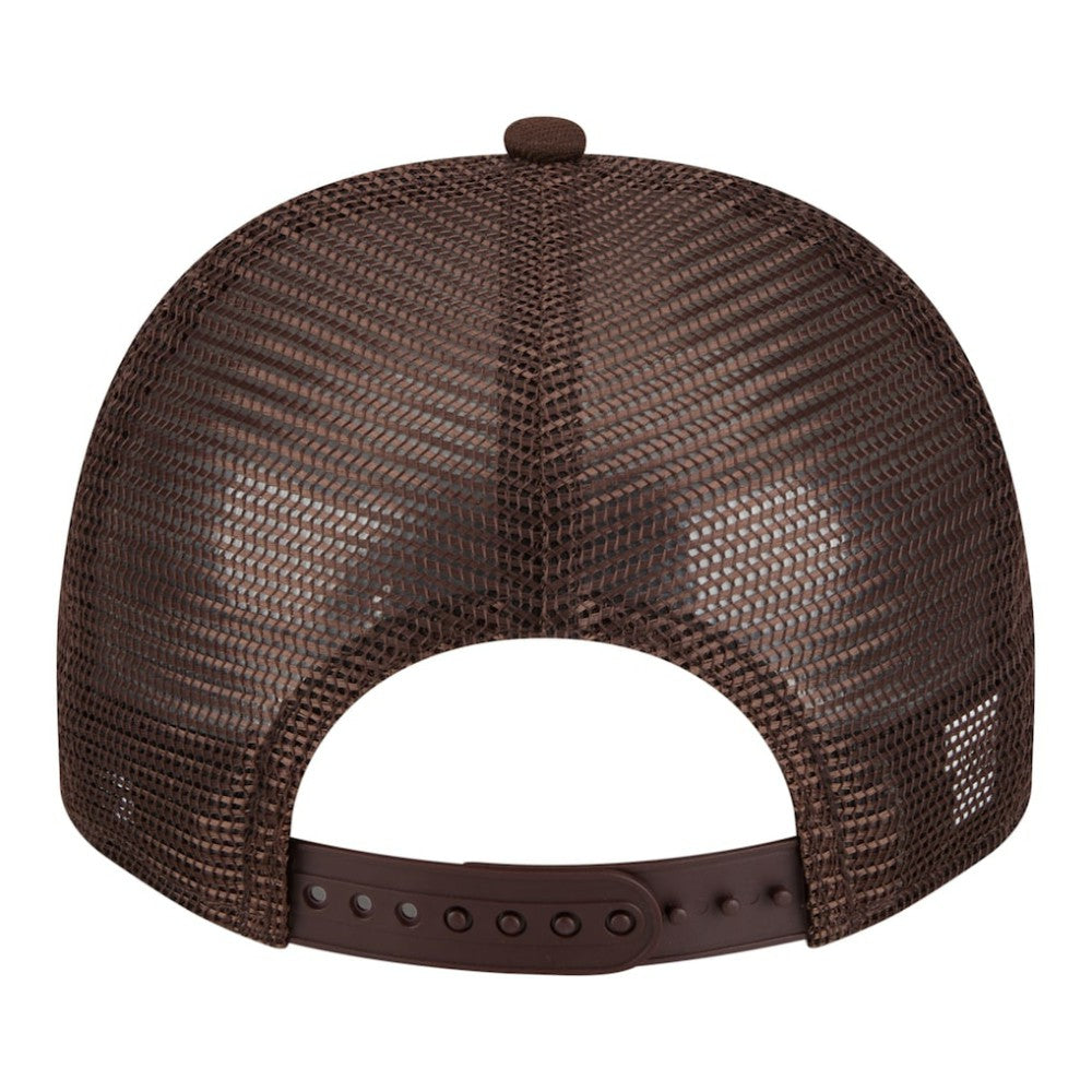 San Diego Padres Youth Logo Fade A-Frame 9FIFTY Snapback Hat Brown | New Era
