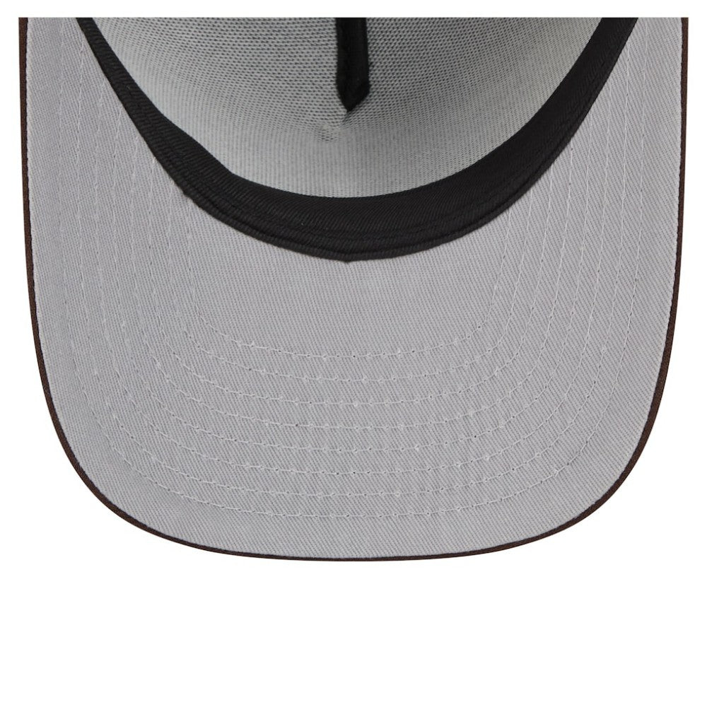 San Diego Padres Youth Logo Fade A-Frame 9FIFTY Snapback Hat Brown | New Era