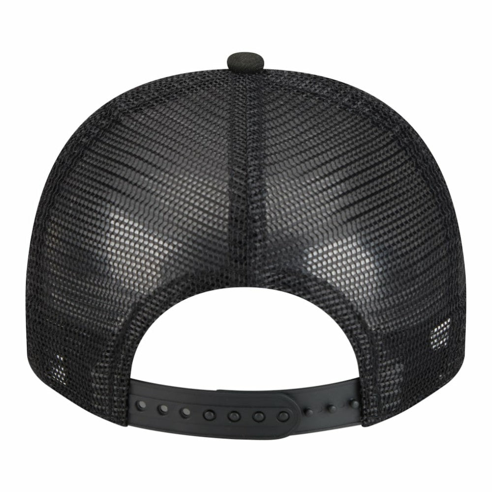 San Francisco Giants Youth Logo Fade A-Frame 9FIFTY Snapback Hat Black | New Era