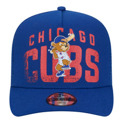 Chicago Cubs Youth Logo Fade A-Frame 9FIFTY Snapback Hat Royal | New Era