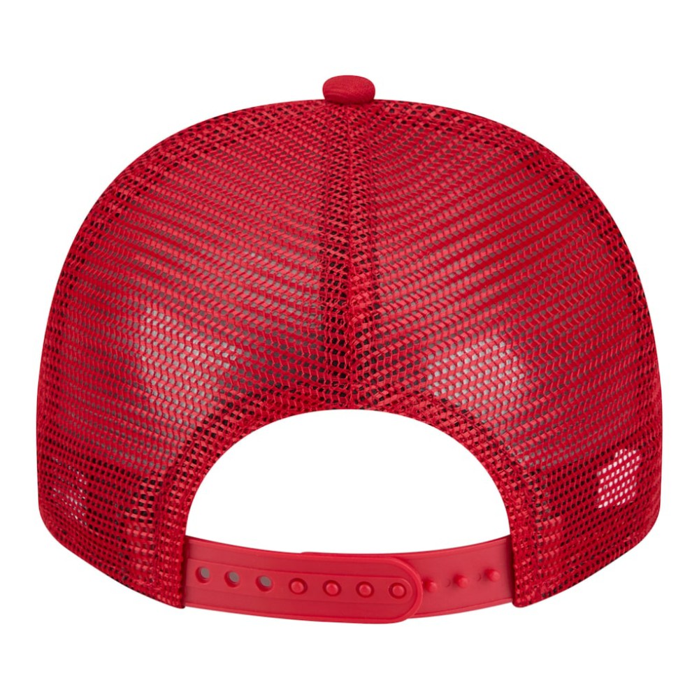Cincinnati Reds Youth Logo Fade A-Frame 9FIFTY Snapback Hat Red | New Era