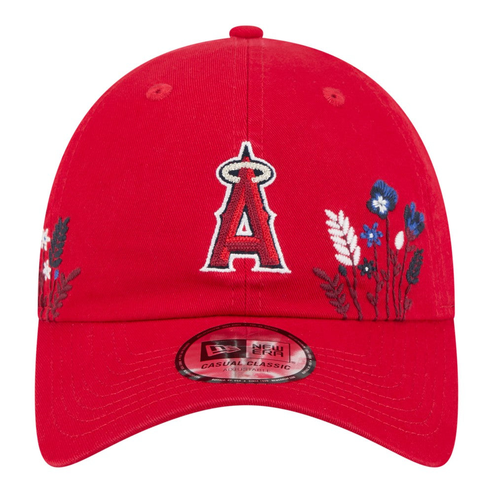 Los Angeles Angels Women's Wildflower Casual Classic Adjustable Hat Red | New Era