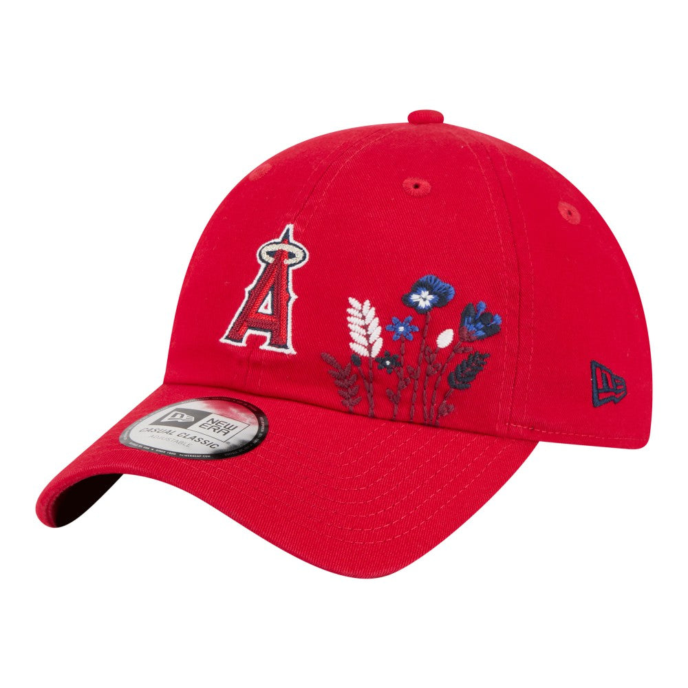 Los Angeles Angels Women's Wildflower Casual Classic Adjustable Hat Red | New Era