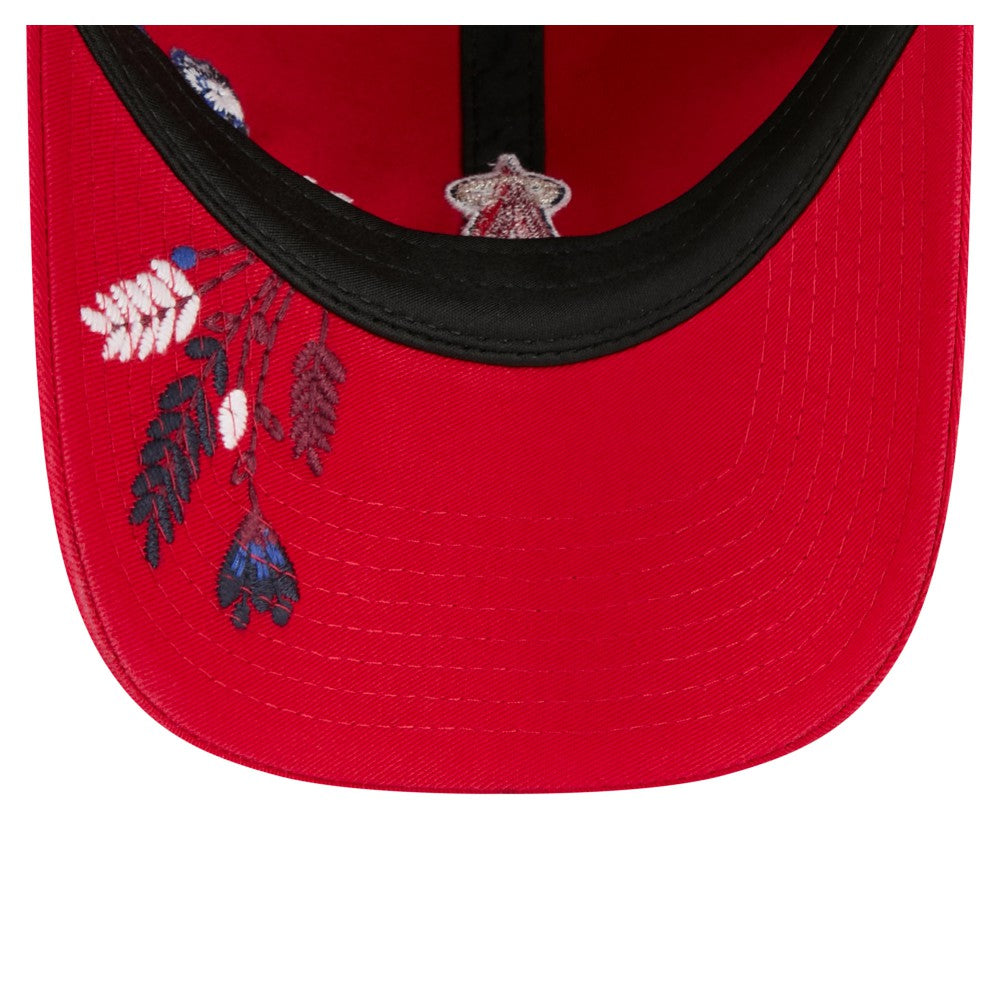 Los Angeles Angels Women's Wildflower Casual Classic Adjustable Hat Red | New Era