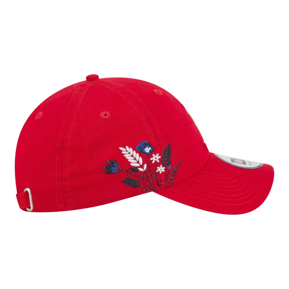 Los Angeles Angels Women's Wildflower Casual Classic Adjustable Hat Red | New Era
