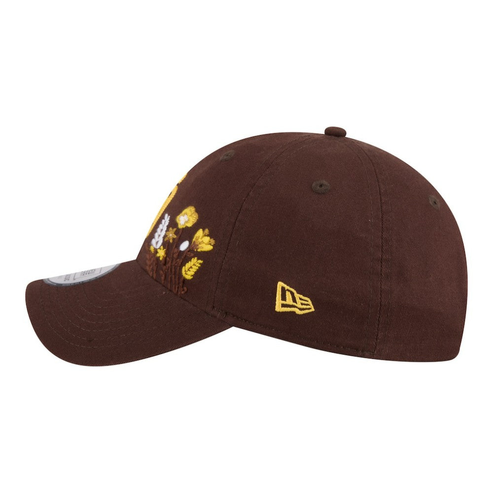 San Diego Padres Women's Wildflower Casual Classic Adjustable Hat Brown | New Era