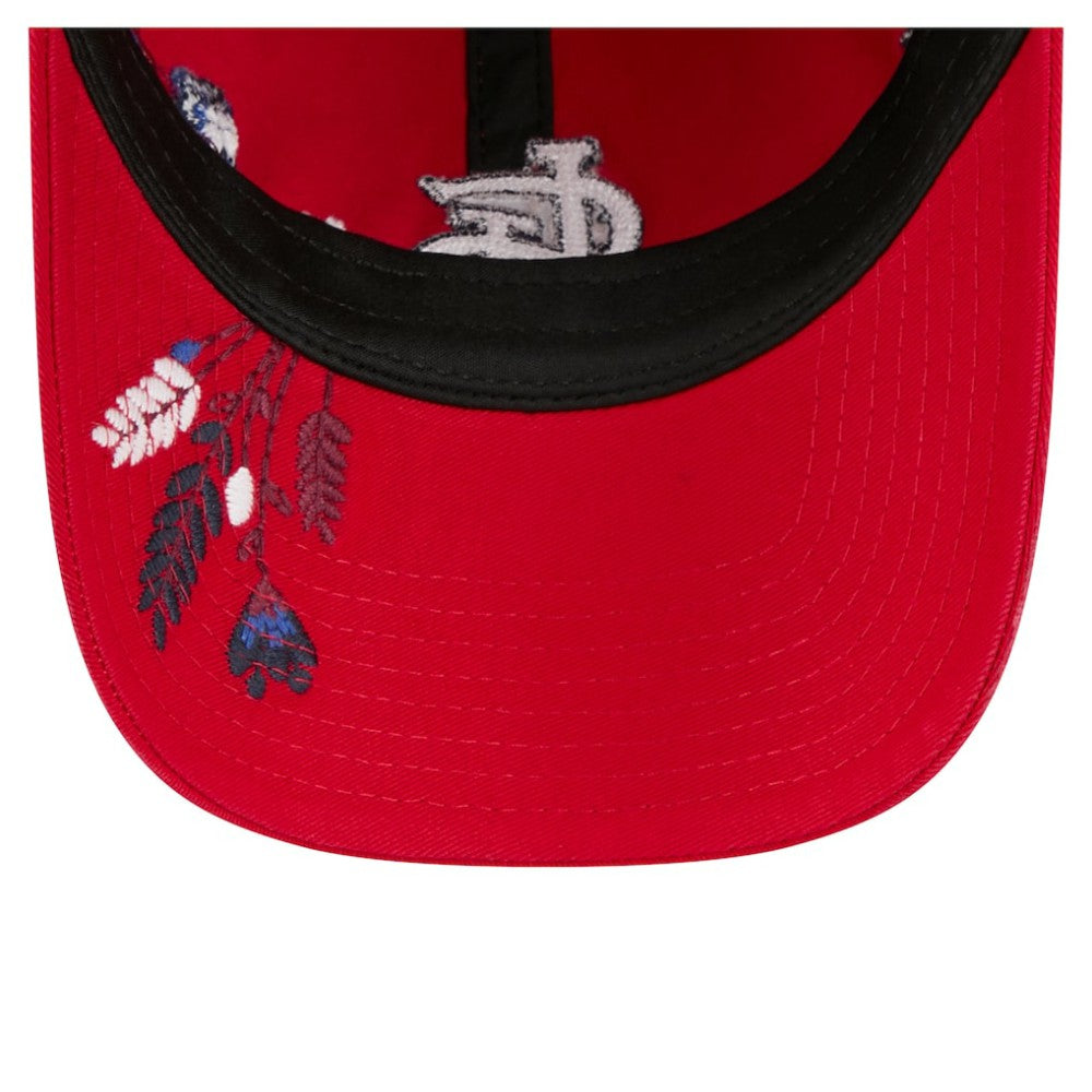 St. Louis Cardinals Women's Wildflower Casual Classic Adjustable Hat Red | New Era