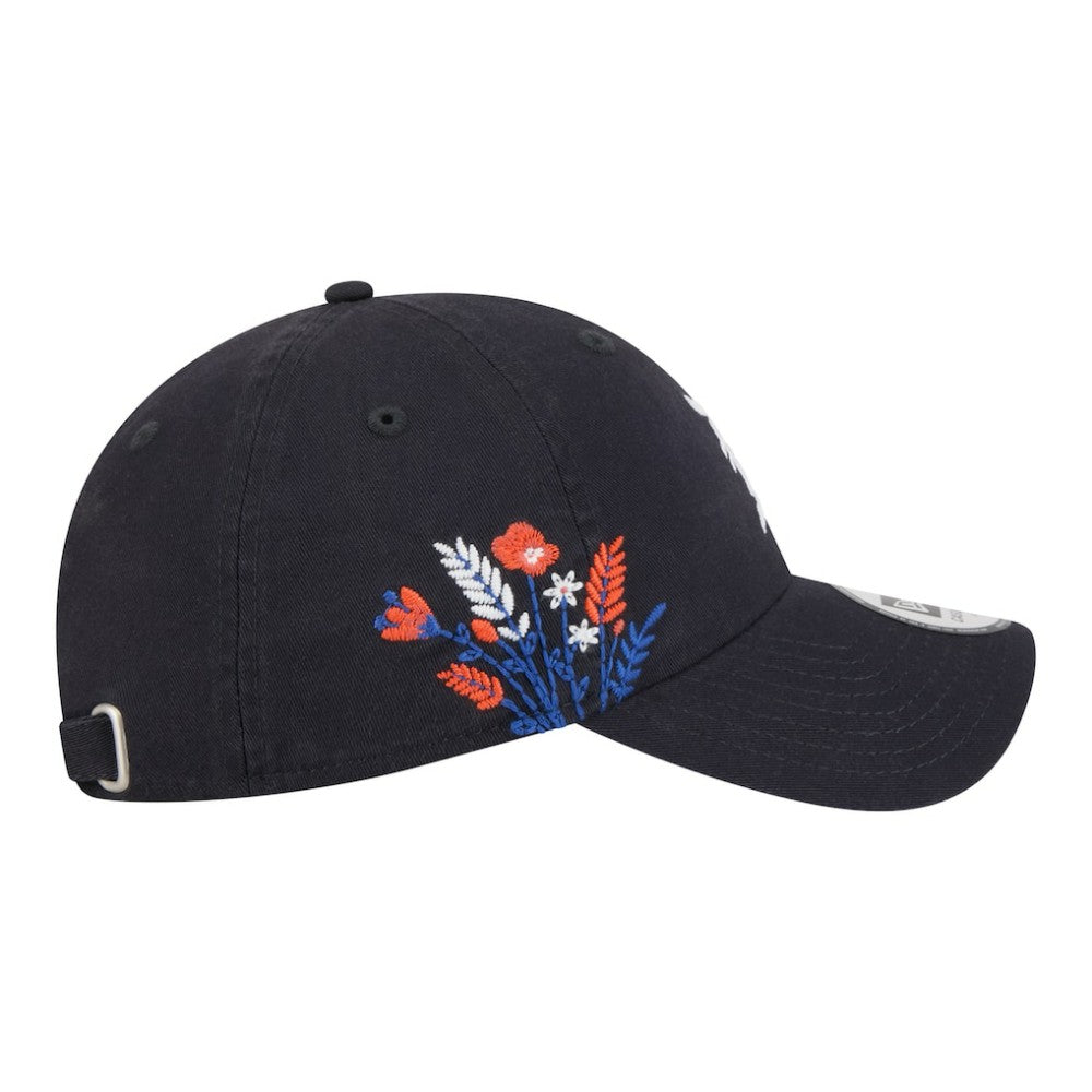 Detroit Tigers Women's Wildflower Casual Classic Adjustable Hat Navy | New Era