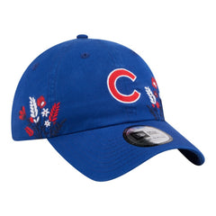 Chicago Cubs Women's Wildflower Casual Classic Adjustable Hat Royal | New Era