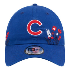 Chicago Cubs Women's Wildflower Casual Classic Adjustable Hat Royal | New Era