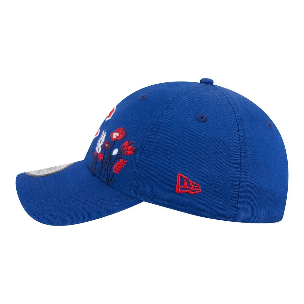 Chicago Cubs Women's Wildflower Casual Classic Adjustable Hat Royal | New Era