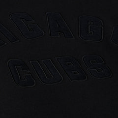 Chicago Cubs Phantom Fleece Crewneck Sweatshirt Black | Mitchell & Ness