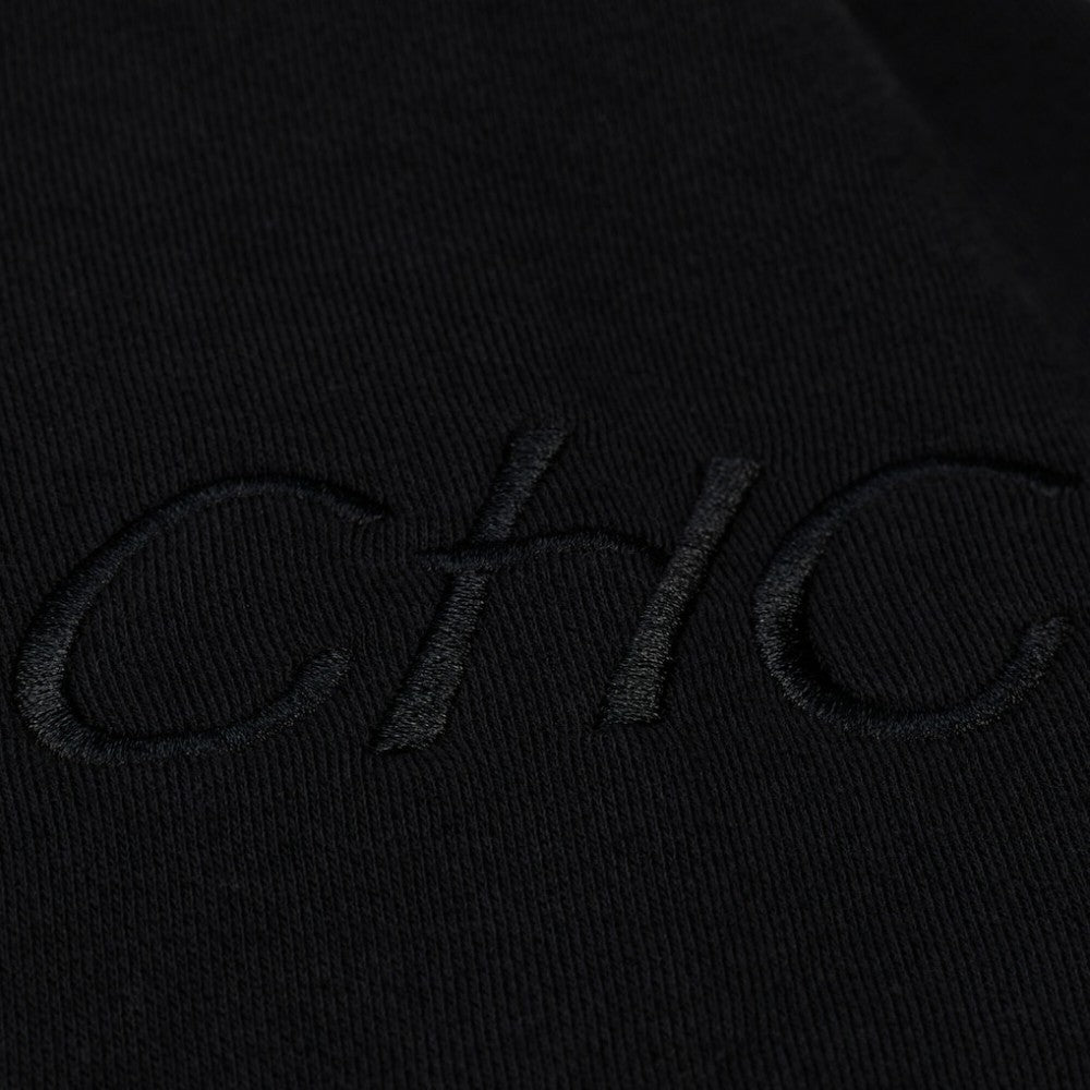 Chicago Cubs Phantom Fleece Crewneck Sweatshirt Black | Mitchell & Ness