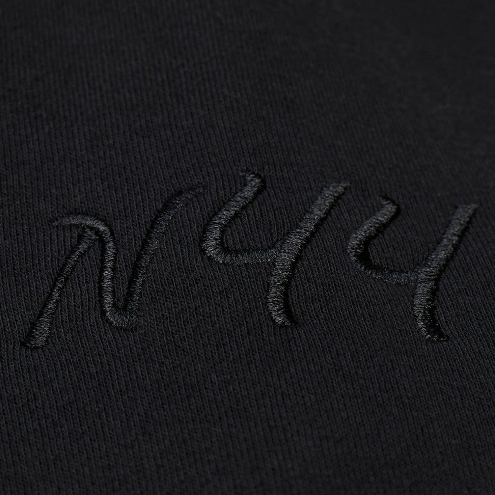 New York Yankees Phantom Fleece Crewneck Sweatshirt Black | Mitchell & Ness