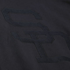 San Diego Padres Phantom Fleece Crewneck Sweatshirt Black | Mitchell & Ness