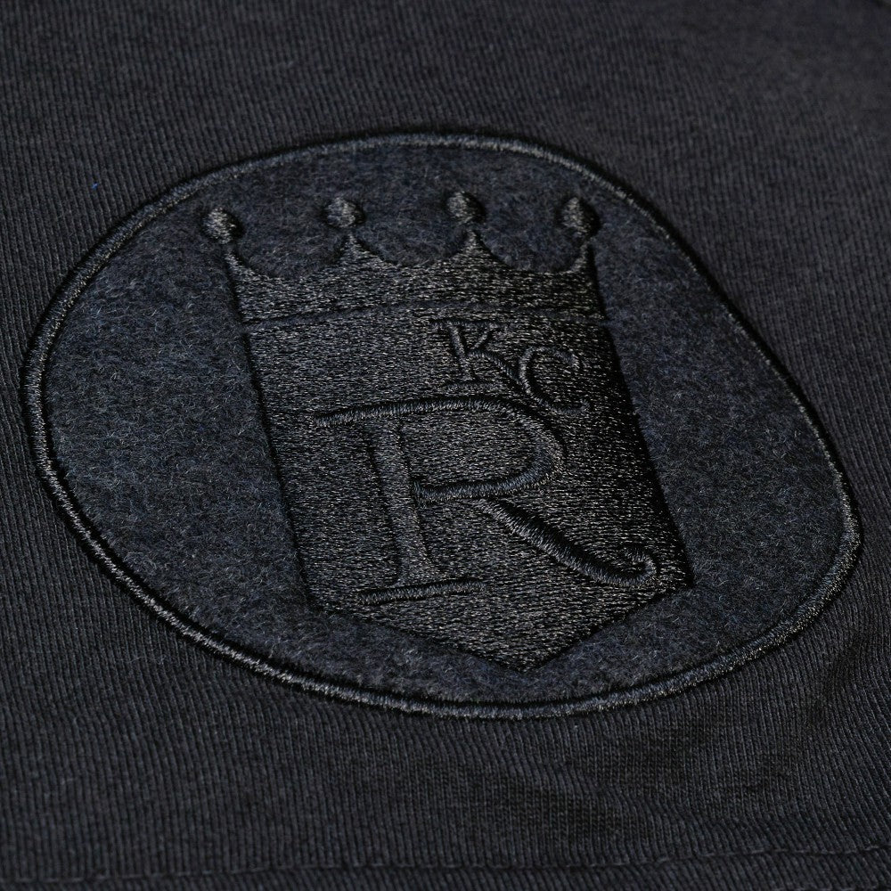 Kansas City Royals Cooperstown Collection Phantom T-Shirt Black | Mitchell & Ness