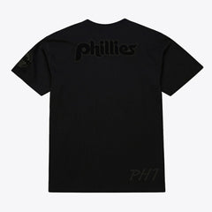 Philadelphia Phillies Cooperstown Collection Phantom T-Shirt Black | Mitchell & Ness