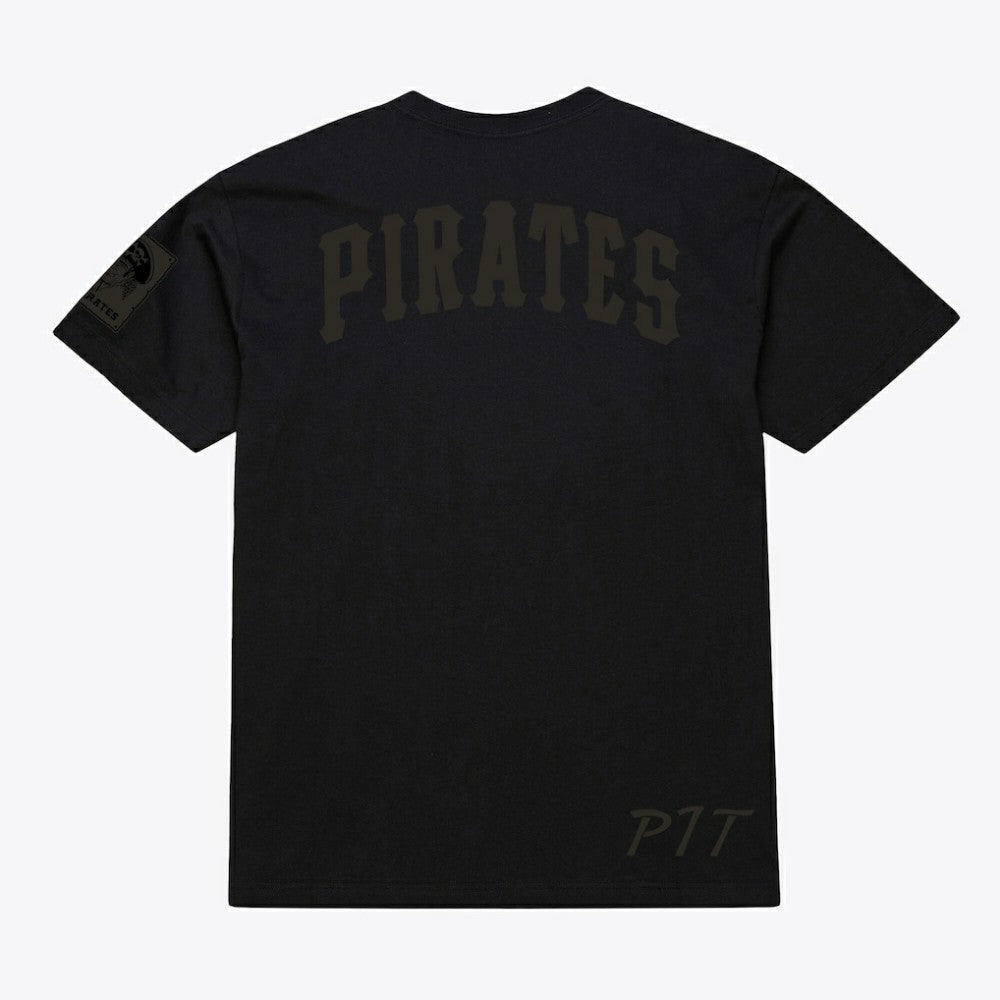 Pittsburgh Pirates Cooperstown Collection Phantom T-Shirt Black | Mitchell & Ness