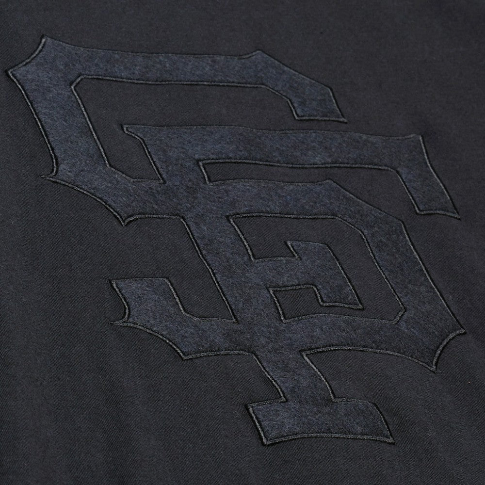 San Francisco Giants Cooperstown Collection Phantom T-Shirt Black | Mitchell & Ness