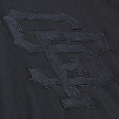 San Francisco Giants Cooperstown Collection Phantom T-Shirt Black | Mitchell & Ness