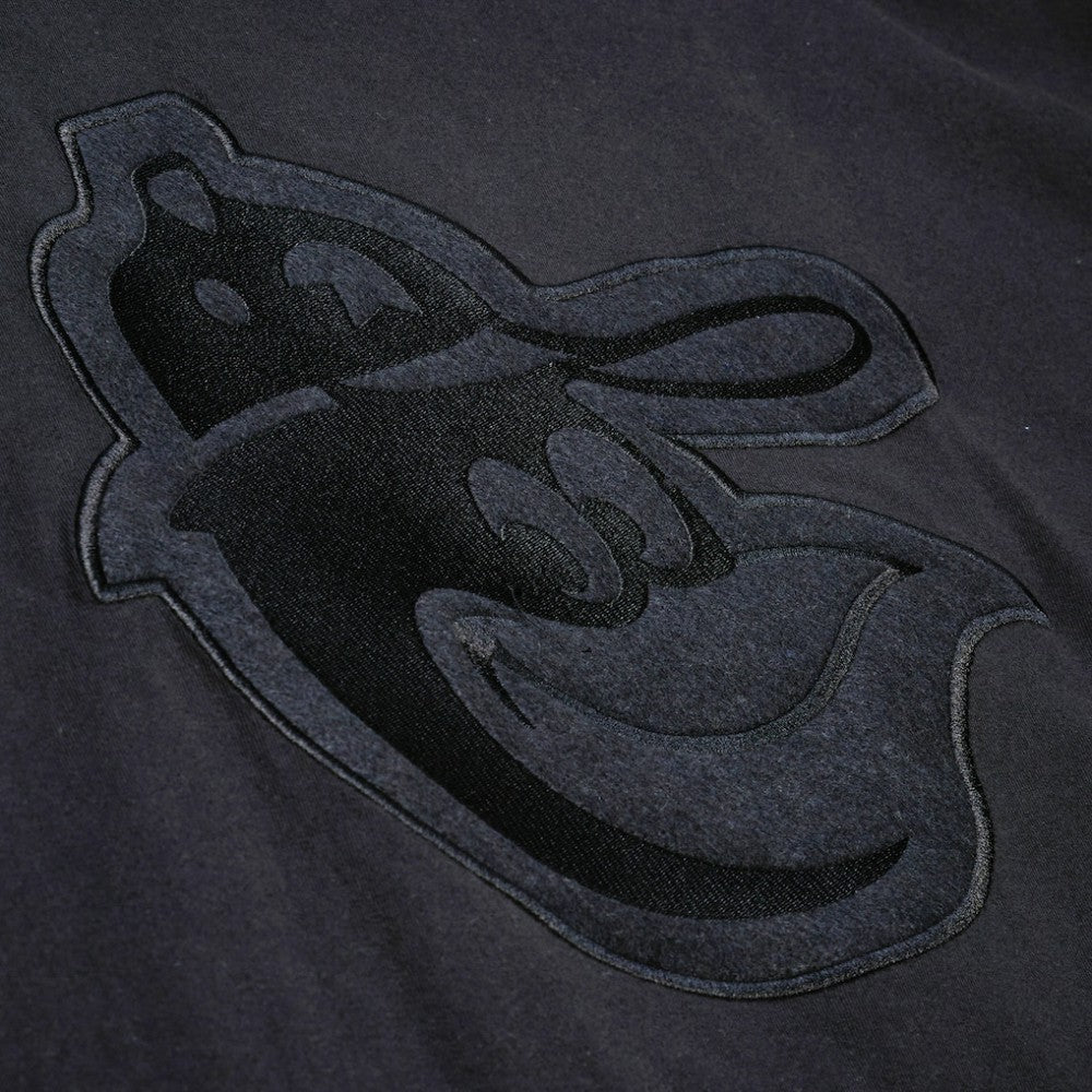 Baltimore Orioles Cooperstown Collection Phantom T-Shirt Black | Mitchell & Ness