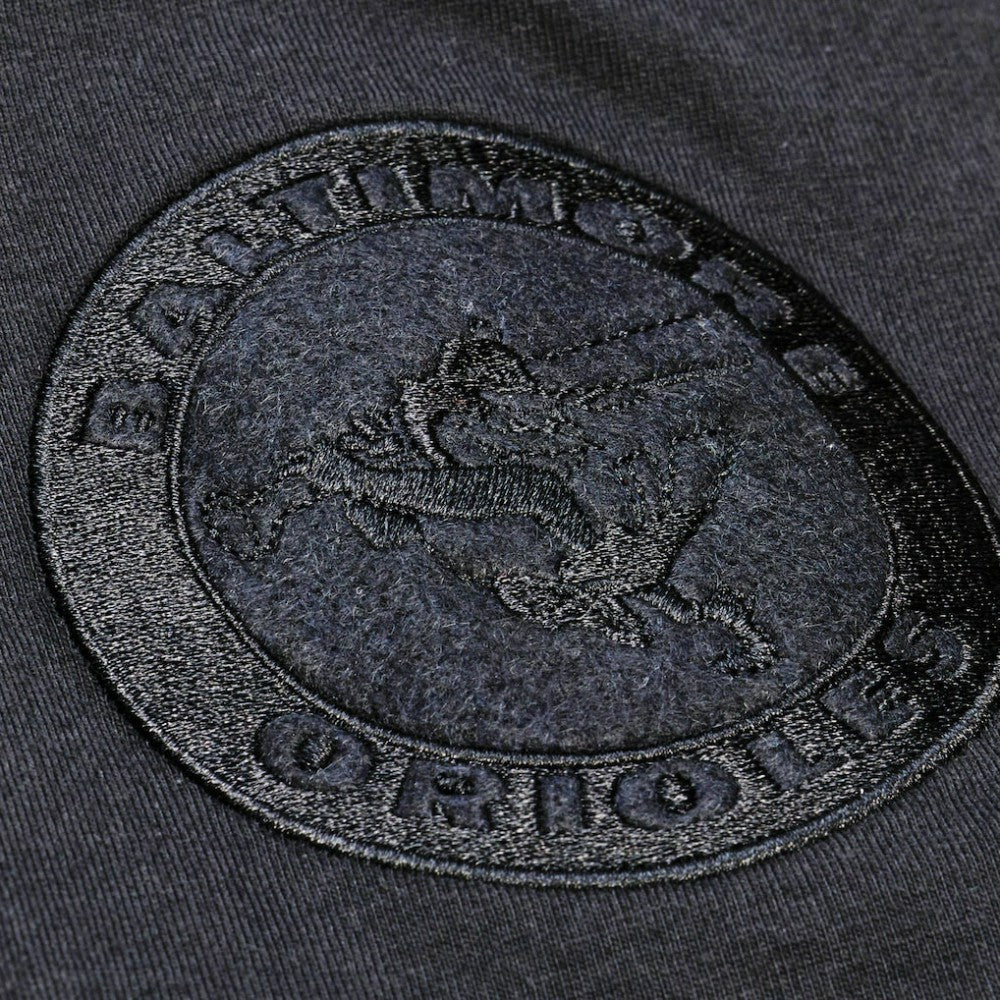 Baltimore Orioles Cooperstown Collection Phantom T-Shirt Black | Mitchell & Ness