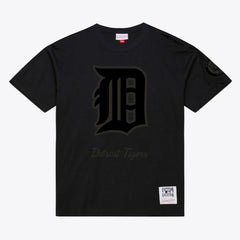 Detroit Tigers Cooperstown Collection Phantom T-Shirt Black | Mitchell & Ness