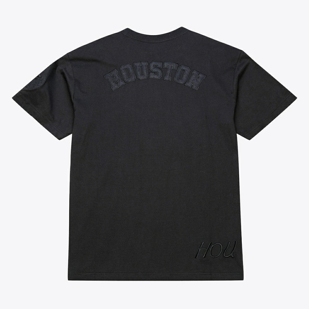 Houston Astros Cooperstown Collection Phantom T-Shirt Black | Mitchell & Ness