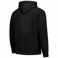 Chicago Cubs Phantom Fleece Hoodie Black | Mitchell & Ness