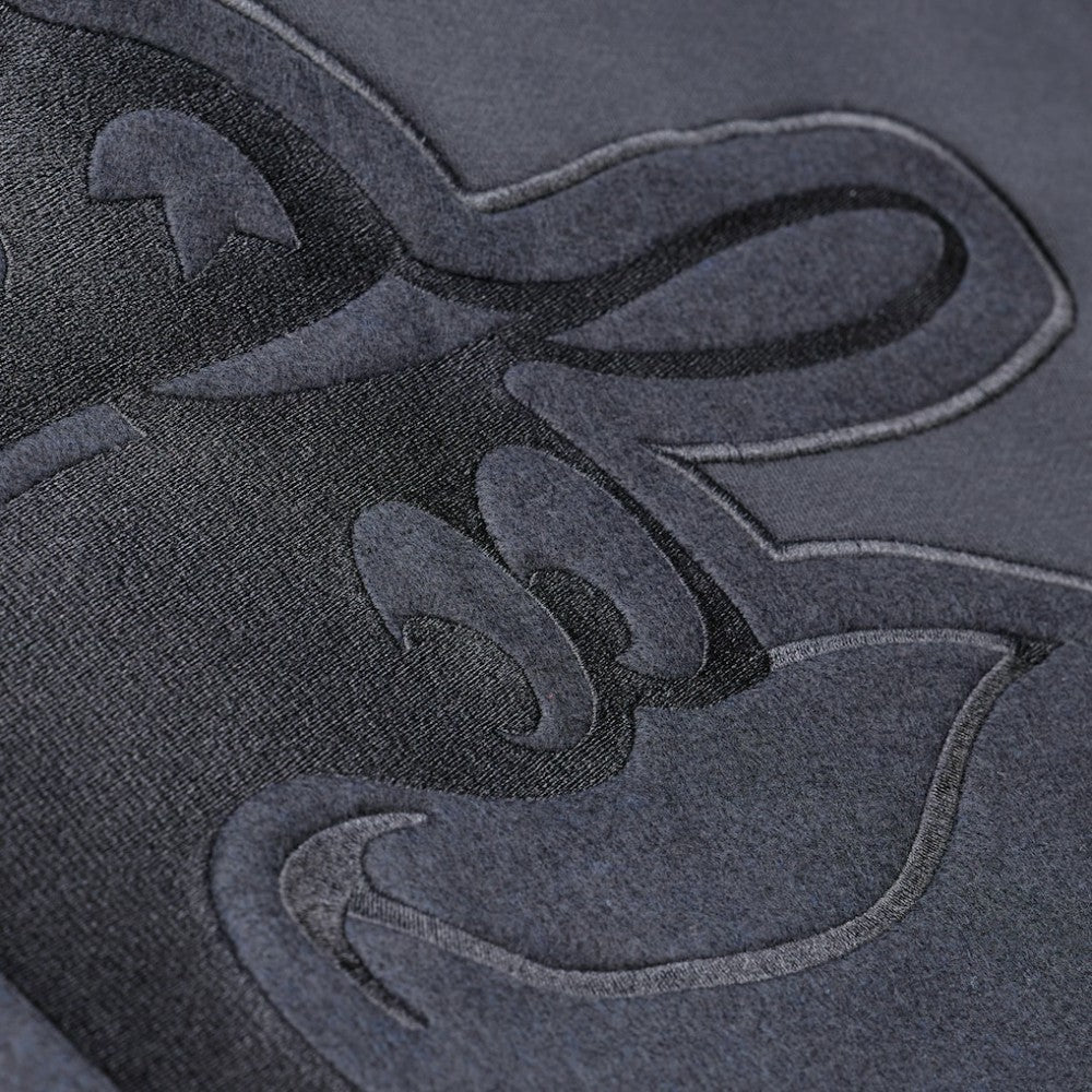 Baltimore Orioles Phantom Fleece Hoodie Black | Mitchell & Ness