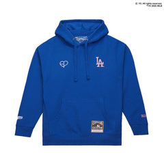 Los Angeles Dodgers x BLACKPINK  Pullover Hoodie Royal Limited Edition | Mitchell & Ness