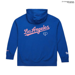 Los Angeles Dodgers x BLACKPINK  Pullover Hoodie Royal Limited Edition | Mitchell & Ness