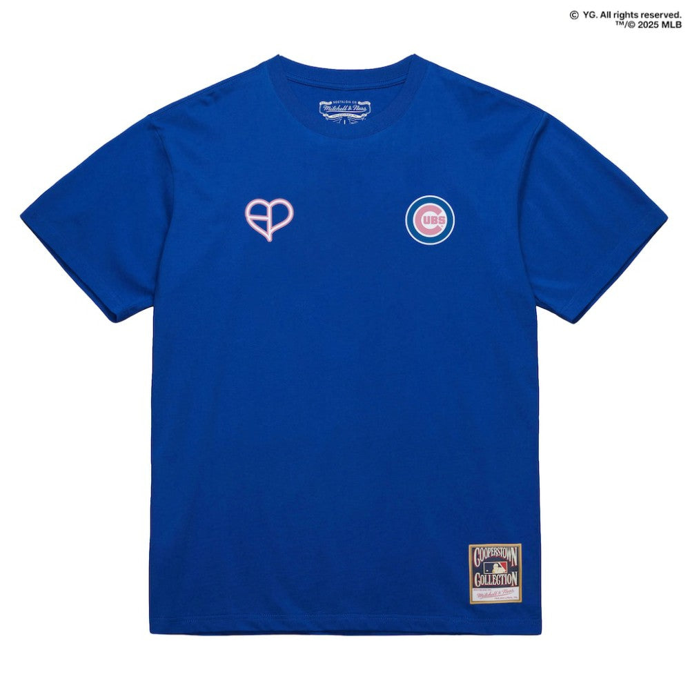 Chicago Cubs x BLACKPINK  T-Shirt Royal Limited Edition | Mitchell & Ness