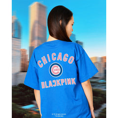 Chicago Cubs x BLACKPINK  T-Shirt Royal Limited Edition | Mitchell & Ness