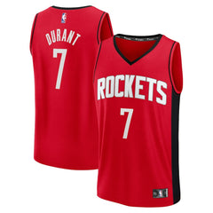 Kevin Durant Houston Rockets Fast Break Replica Player Jersey - Icon Edition - Red